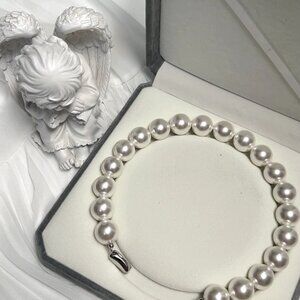 ✨ EXQUISITE BEAUTY! Super Large Australian White Pearl Choker